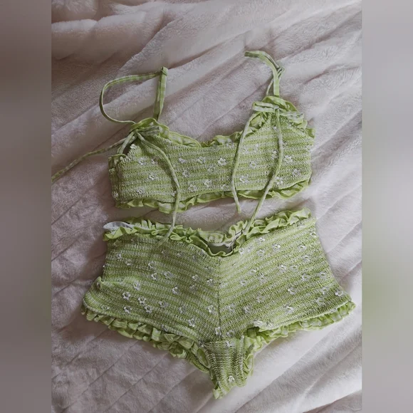 For Love And Lemons Gingham Bikini - Picture 2 of 4